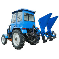 Часникосаджалка 2-рядна (для мінітрактора) (ложки збільшені Ø34) (ЧС17)